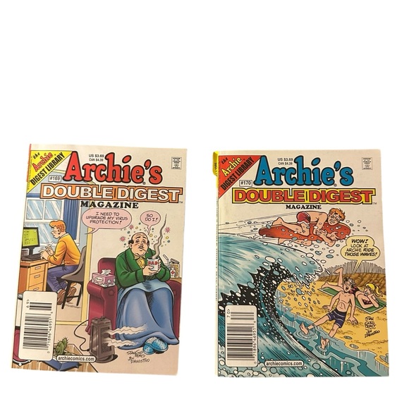 Archie's Double Digest Comic Book Set - Picture 2 of 10